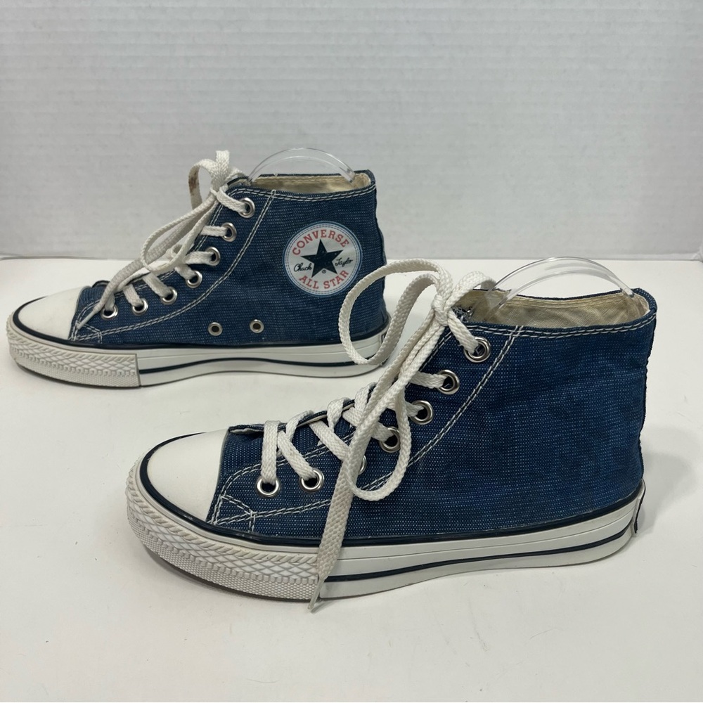 Converse Blue High Top Sneakers